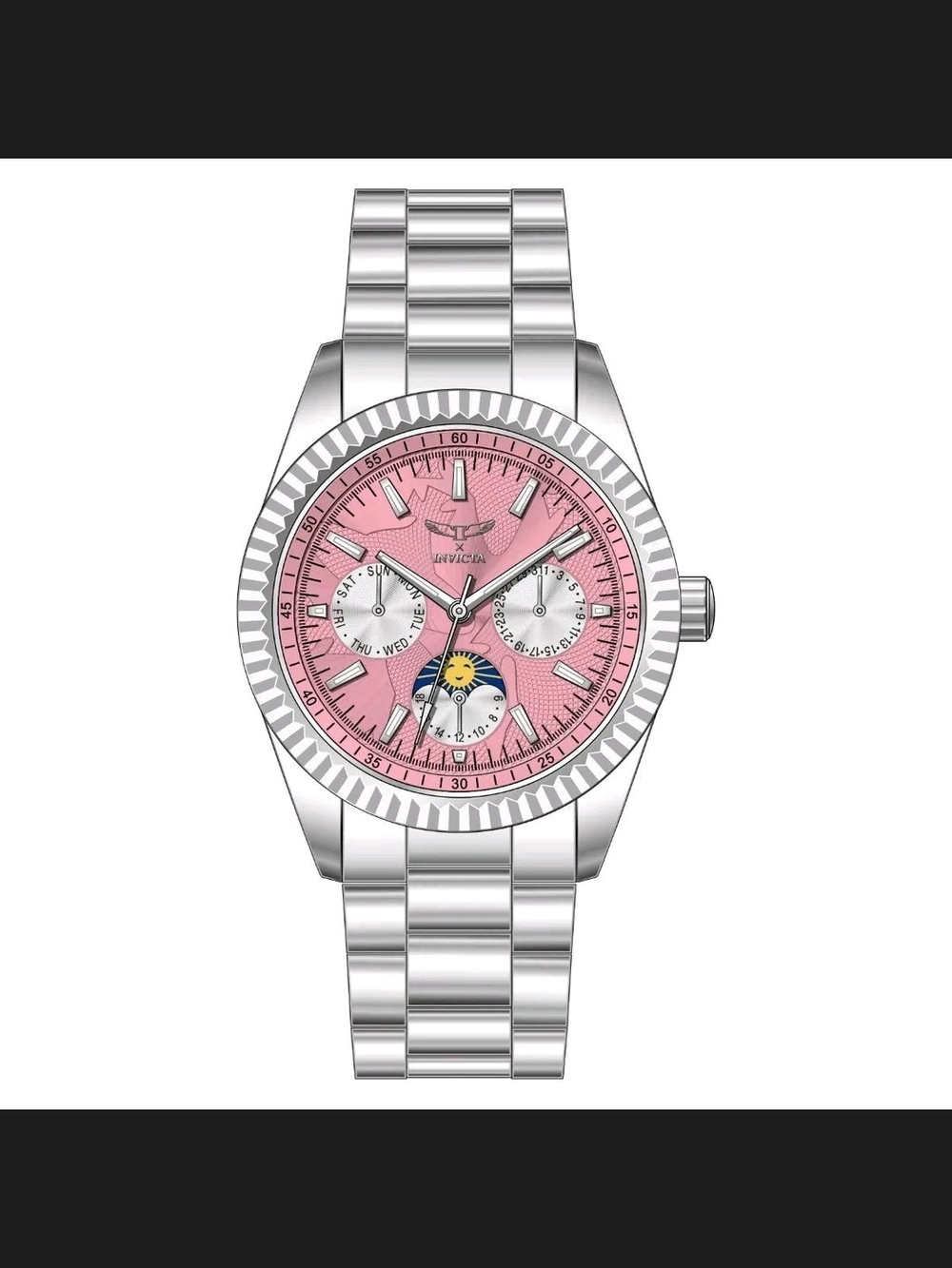 Invicta Specialty Model 49527 Pink Dial Men's Watch Specialty 49527 Pink Dial
